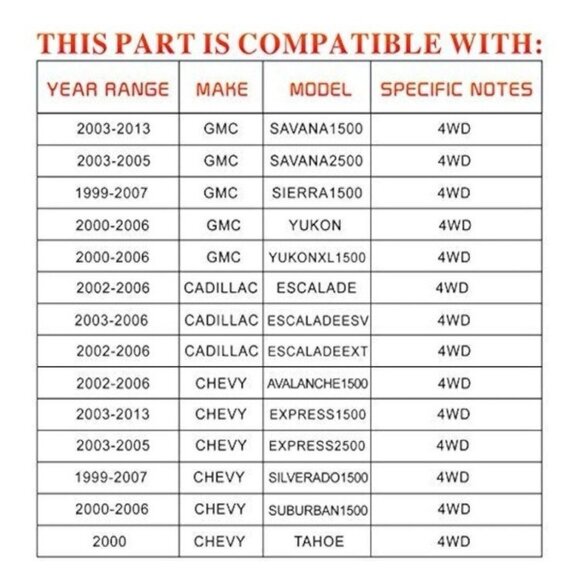 MAYASAF 515036 [4WD ONLY] Front Wheel Hub Bearing Assembly 6 Lugs w/ABS Fit 2... - Picture 2 of 8